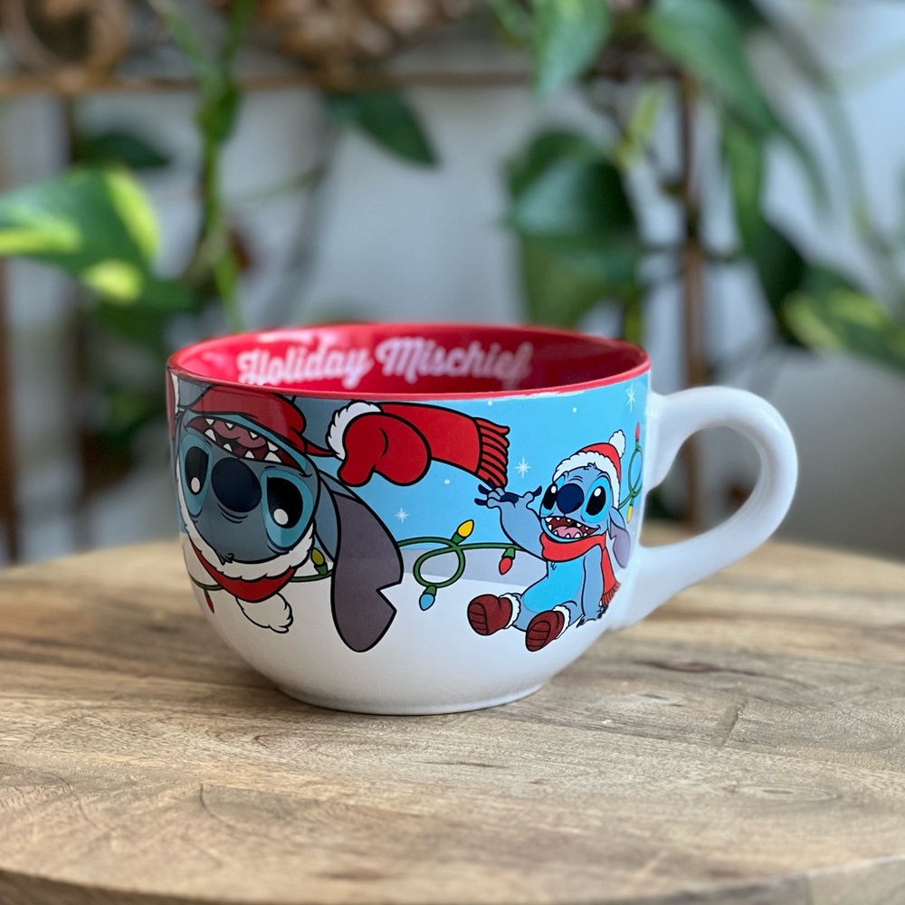 Stitch Holiday Mischief Mug